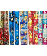 Wrapping Paper 36Rolls Bundle Avengers Batman Minions Frozen 20-60Ft Liq... - £19.53 GBP