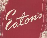 Eaton&#39;s Dinner Menu Ventura Boulevard Studio City California 1951 - £69.25 GBP