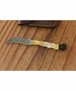 damascus custom made beautiful folding knife From The Eagle Collection 7... - $741.12 MXN