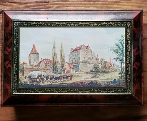 Vintage Lambertz Tin ~ 14.5" x 10" x 4.5" ~ Made in Germany ~ Metal/Tin Box  Item image 7