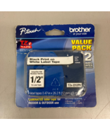 Brother TZE231 Black Print on White Laminated Tape for P-touch Label Mak... - $17.95