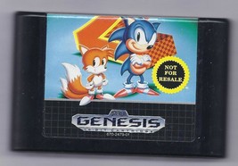 Sega Genesis Sonic 2 vintage game Cart - £11.25 GBP