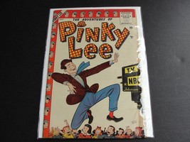 Pinky Lee #1 (Very Good-: 3.5) -10 Cent, Golden Age- July 1955- Broadcast Featur - £71.77 GBP