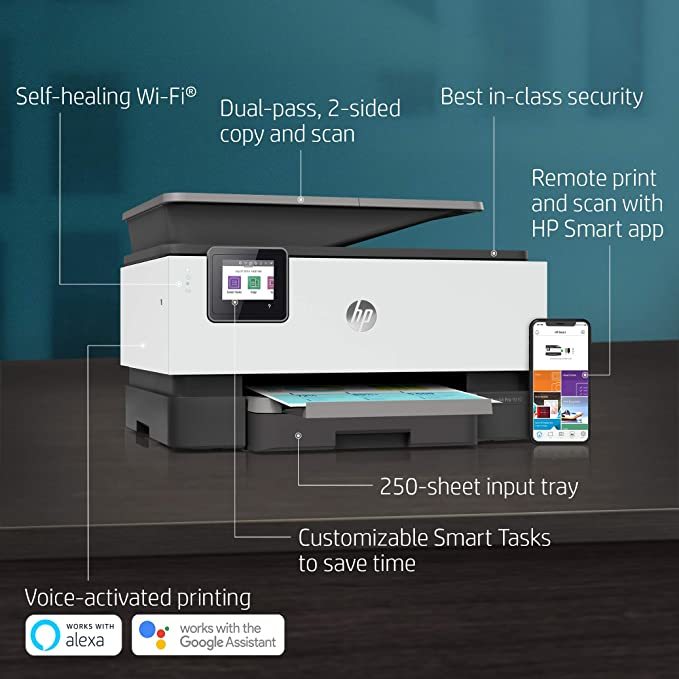 HP Color Officejet Pro 9010 All In One usb network wifi  3UK83A  962XL