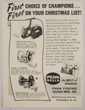 1964 Print Ad Penn Fishing Reels Spinfisher,Senator,Squidder Philadelphia,PA - £8.44 GBP