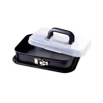 Kaiser Bake&amp;Take 623016 Springform Cake Tin Rectangular with Transportat... - $113.00