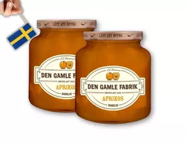 2 Den Gamle Fabrik Aprikos Marmelad  Classic Apricot Marmalade, 380g (13... - $23.03