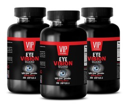 eye vitamins - EYE VISION GUARD - lutein eye liquid - 3 Bottles (600 Sof... - $56.06