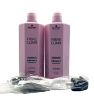 Schwarzkopf Fibre Clinix Vibrancy Shampoo/Conditioner For Coloured Hair ... - £34.75 GBP