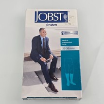 Jobst Medical Compression Socks for Men 115090 20-30 mmHg Black Large Kn... - $18.80