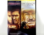Enemy at the Gates/Uncommon Valor (2-Disc DVD, 1983 &amp; 2001)   Gene Hackman - $8.58