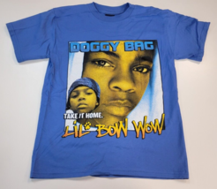Vintage 2000s Blue Lil Bow Wow Kids Shirt Youth Medium Double Sided Rap ... - £18.29 GBP
