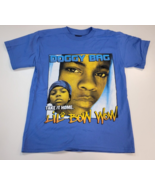 Vintage 2000s Blue Lil Bow Wow Kids Shirt Youth Medium Double Sided Rap ... - £18.21 GBP