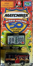 Matchbox Across America 50th Birthday Series-OR 033 (Mattel, 2001) NIB - £5.32 GBP