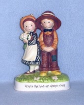 WWA, Inc. Holly Hobbie Figurine 1974 &quot;Hearts That Love Are Always Young&quot; - £6.30 GBP