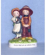 WWA, Inc. Holly Hobbie Figurine 1974 &quot;Hearts That Love Are Always Young&quot; - $7.00