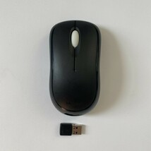 Microsoft -  Wireless Mouse 1000 Model 1454 - w/ USB Receiver - Black - $15.68