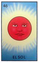 46 El Sol (The Sun) Mexican Loteria Vinyl Decal Sticker UV &amp; Water Proof... - $109.97 MXN