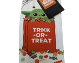 Mandalorian Baby Yoda Halloween Kitchen hand Towels 2pc NEW Trick or Tre... - $15.58