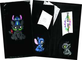 Server Wallet / Stitch &amp; Toothless  - $21.95