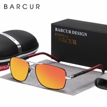 BARCUR Original Men Sunglasses Polarized Sun glasses for Men Sports Eyewear - $27.12