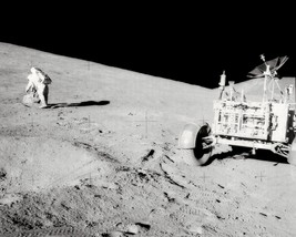 Dave Scott on slope of Mount Hadley Delta of Moon during Apollo 15 Photo Print - £7.06 GBP