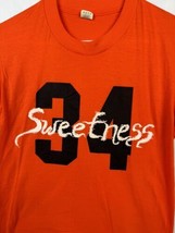 Vintage Walter Payton T Shirt Chicago Bears Single Stitch Sweetness NFL USA 80s - $49.99