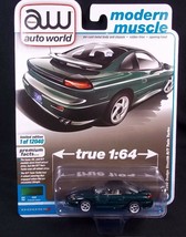 Auto World 2021 R1 Modern Muscle green 1992 Dodge Stealth R/T Twin Turbo... - £9.97 GBP