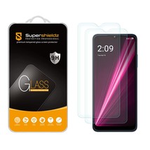 (2 Pack) Supershieldz Designed for T-Mobile Revvl 6 5G Tempered Glass Screen P - £10.38 GBP