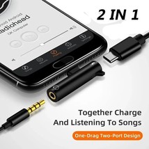 iPhone Dual 2-in-1 Audio Charging/Headphone Adapter - £7.82 GBP