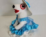 Target Southern Belle Bullseye Dog Plush 2015 With Dress Hat - Stuffed A... - £16.50 GBP