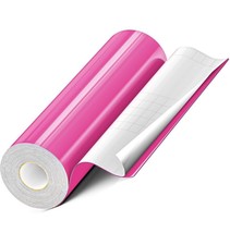 Pink Permanent Vinyl, 12&quot; x 50 FT Self Adhesive Glossy Roll All Cutting Machines - £21.96 GBP