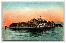 Alcatraz Isola San Francisco Bay California Ca Unp DB Cartolina W5 - £2.63 GBP