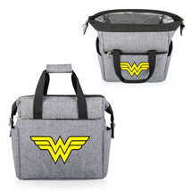 Wonder Woman Emblem On The Go Lunch Cooler Grey - £43.94 GBP