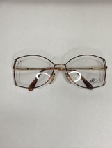 New Vtg Logo Paris Roaring 20’s Marbled  Burgundy Diva Eyeglass Frames 55-16-130 - £29.87 GBP