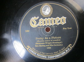 10&quot; 78 Rpm Record Cameo 589 Bob Haring Pretty As A Picture / Follow The Swallow - £7.98 GBP