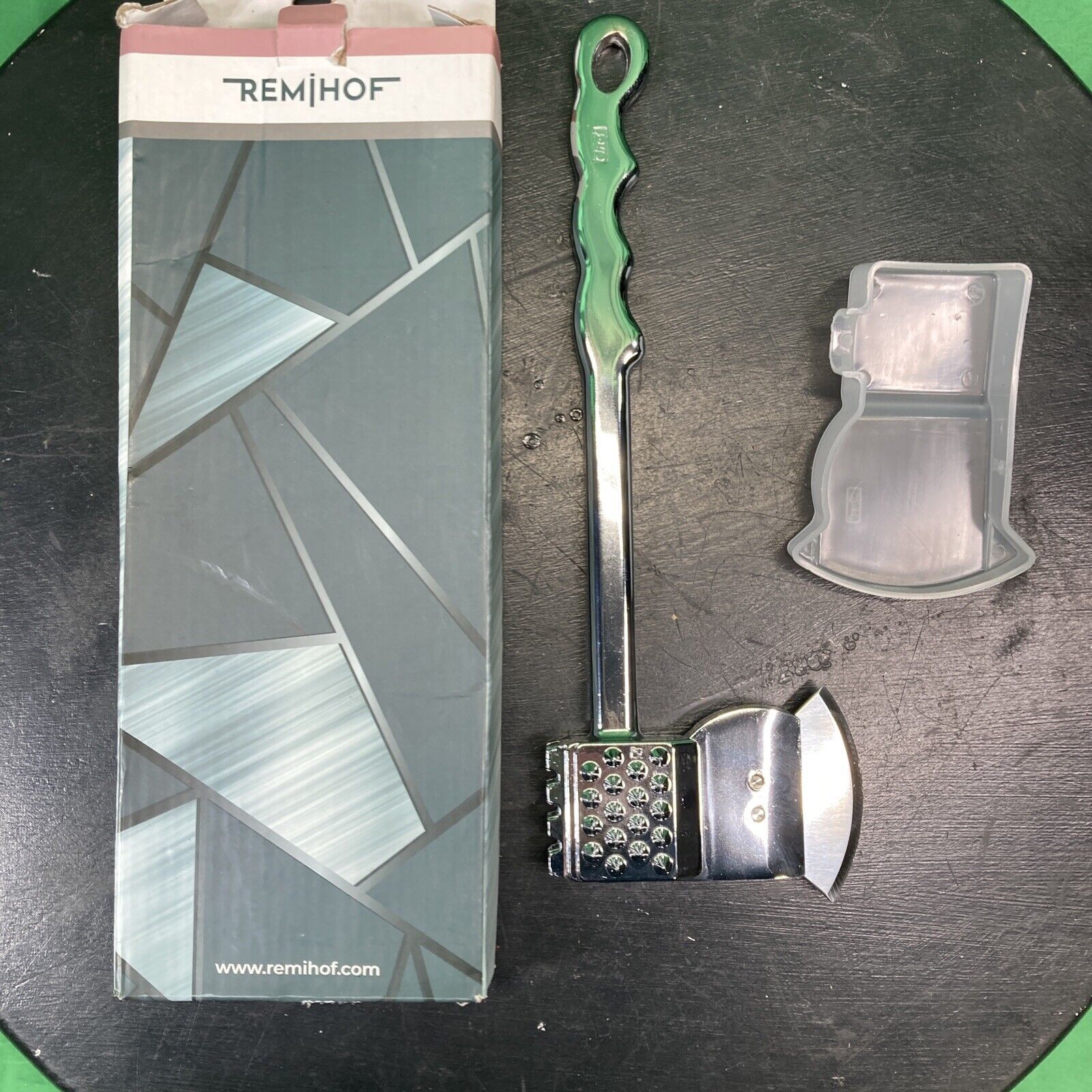 Primary image for REMIHOF Meat Tenderizer and Pounder 4-in-1Dual Sided Meat Tenderizer Mallet