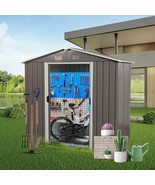 6x4 Metal Storage Shed - Outdoor Garden Shed - $381.57 CAD