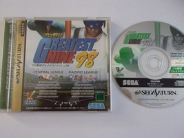 Greatest Nine 98 - SEGA Saturn NTSC-J - SEGA Enterprises 1998 - £8.80 GBP