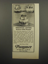 1950 Plummer Ltd. Wedgwood Cigarette Lighters Ad - Wedgwood Lighters Exclusive - $18.49