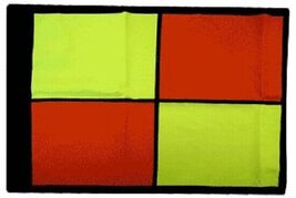 Linesman Soccer flag (19.5x14in) Polyester Flag 10pc/pk - $8.98