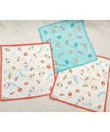 1983 Sanrio Hello Kitty Vintage Lot of 3  Handkerchief JAPAN Bear Elepha... - $15.20 CAD