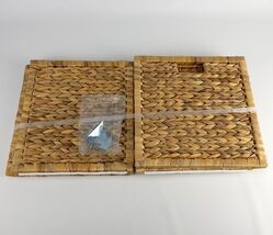 Ikea Basket Handmade Water Hyacinth 12½ x 13½ x 12½&quot;  - $36.28