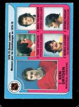 1979-80 O-PEE-CHEE #8 Ken DRYDEN/TONY ESPOSITO/MIKE PALMATEER/MARIO Less *X38348 - £3.85 GBP