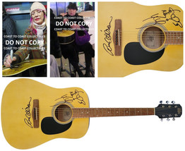 Ann Wilson Nancy Wilson Heart Signed Full Size Acoustic Guitar Proof Aut... - $1,831.49