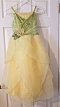Disney Store PrincesTiana Costume Dress Sz 7/8 - $49.99