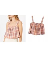 American Eagle Tank Top, American Eagle Women Top Plaid Cropped, XS, S, ... - $11.23