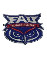 Florida Atlantic Owls logo Iron On Patch - £3.93 GBP