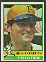 Pittsburgh Pirates Ed Kirkpatrick 1976 Topps Baseball Card # 294   ! - £0.39 GBP