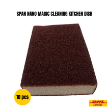 Brown Sponge Nano Magic Cleaning Kitchen Dish Nano Emery Sponge Househol... - $38.59